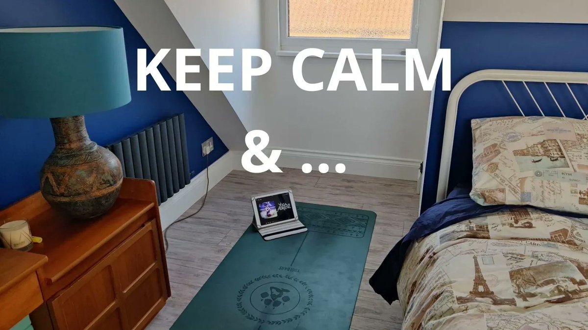 sortmyspaceuk's tweet photo. If you're not a #morningperson you might need to plan ahead to 'trick' yourself into good daily habits!
I've made enough space to roll out of bed onto my yoga mat each day - before I know I’m awake! 😉
#springclearingweek2022 #apdoclearforcalmchallenge
@yogawithadriene#FWFG https://t.co/9HAlfTqVwe