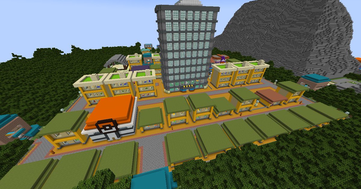 Shulked_'s tweet image. After several years, my full recreation of Johto and Kanto from Pokémon HGSS in Minecraft is complete! Download link can be found below.