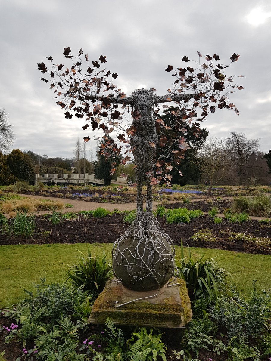 kendie's tweet photo. The new fairy sculpture at Trentham Gardens, Beyond Ithaka #fairies #Fantasywire #TrenthamEstate #trenthamgardens https://t.co/nOOtcXffLG