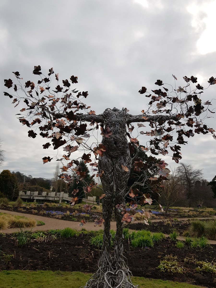 kendie's tweet photo. The new fairy sculpture at Trentham Gardens, Beyond Ithaka #fairies #Fantasywire #TrenthamEstate #trenthamgardens https://t.co/nOOtcXffLG