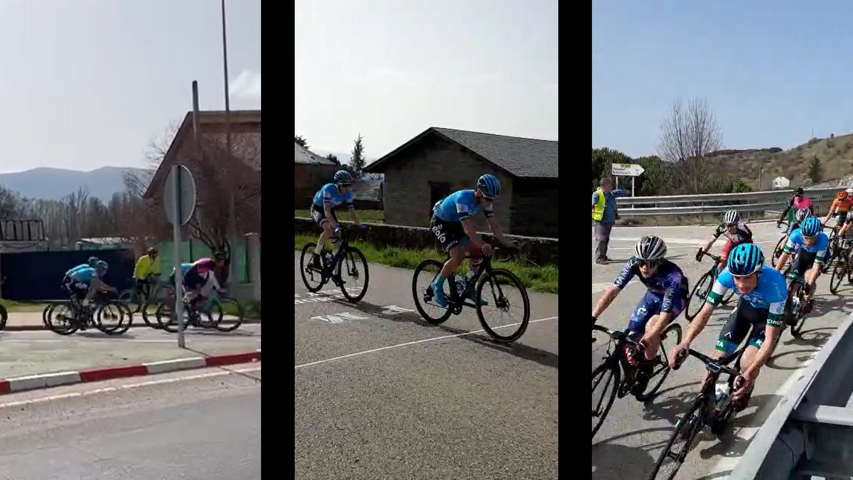 PoltiVMaltaU19's tweet photo. 📌 #MemorialChelyAlvarez. "Joel Díaz y Nil Aguilera, en la pelea por un Memorial Chely Álvarez donde la subida a Onamio resulta clave": https://t.co/bTN9esTAbK. #EOLOKOMETACyclingTeam #EquipoJunior https://t.co/dOsOxqOBOk