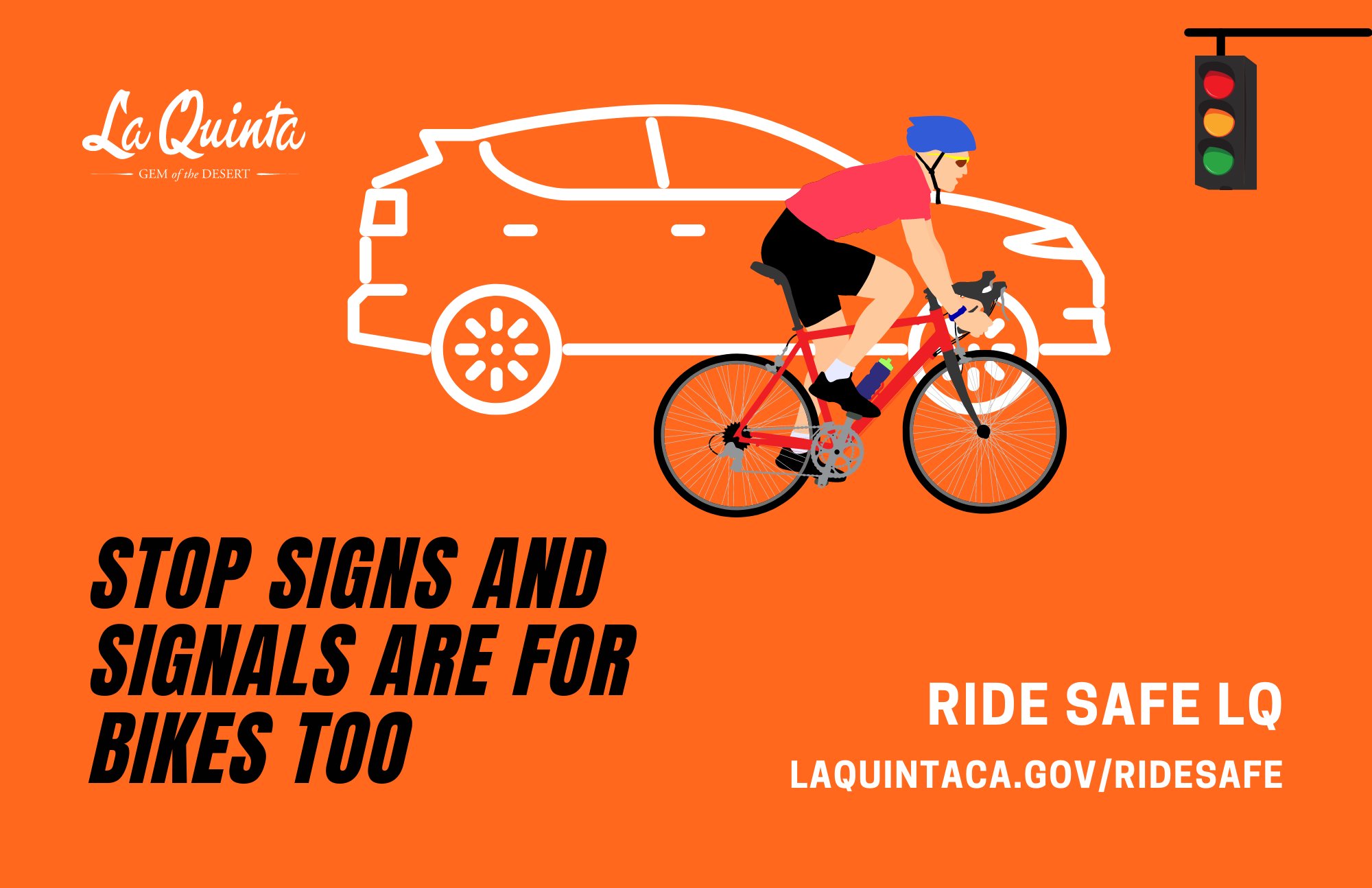 cityoflaquinta on Twitter "Zipping through stop signs and red lights