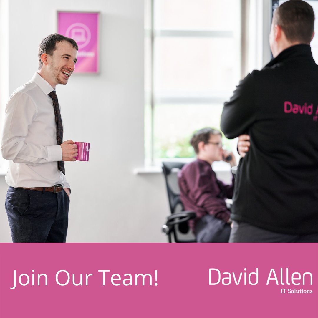Are you searching for a job opportunity within the wonderful world of IT?  Look no further.  Our IT Solutions department is looking for a professional IT Technician to join their ever-growing team in Carlisle.

For more information please visit: david-allen.co.uk/careers/it-tec…
