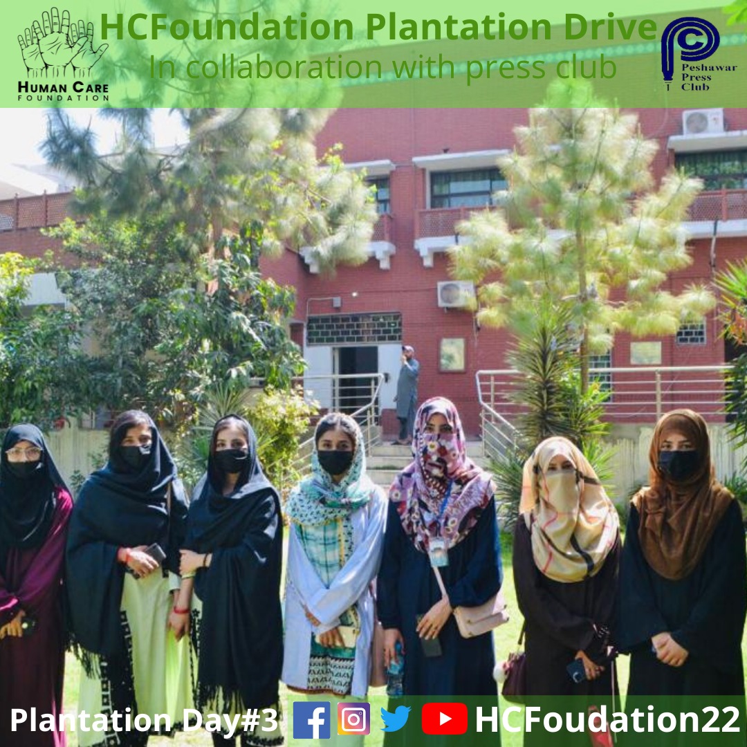 HCFoundation22's tweet photo. "He who plants a tree, plants a hope"
The human care foundation collaborated with the press club Peshawar for the plantation drive on 25th march 2022 and planted plants in Peshawar.
#hcf
#hcpeshawar
#pearlsofhumanity
#planation https://t.co/YUUySOvpkB