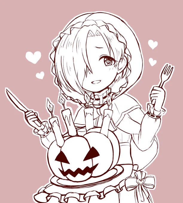 #白坂小梅生誕祭2022 
おめでとう🎉&amp;いっぱい食べてね…🎃 