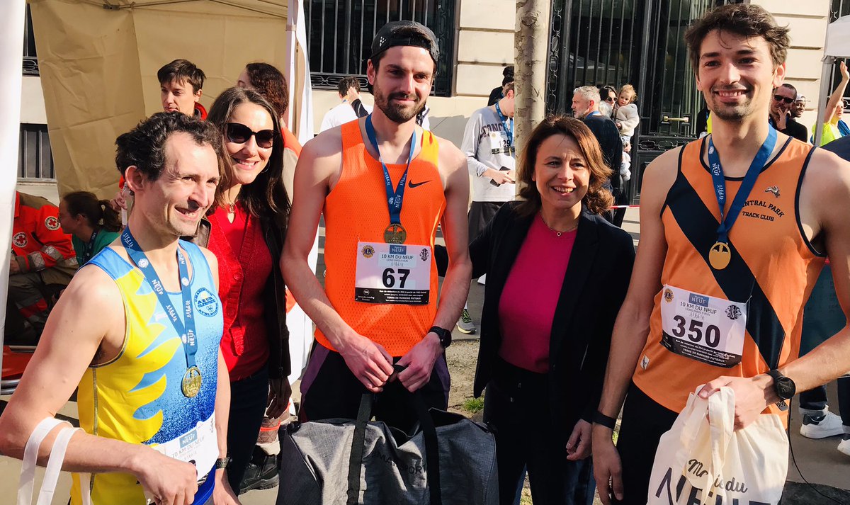 Soutenir des associations solidaires et des œuvres caritatives, tel est l’objectif des 10 km du Neuf portés par la <a href="/Mairie9Paris/">Mairie du 9e Paris</a> et le <a href="/lionsparis9run/">10km du Neuf Lions Paris 9 Run</a>. Félicitations à Paul DESCLOIS, Mickael MARCHAND et Harrison HUNTER, les trois gagnants de cette édition 2022 #running