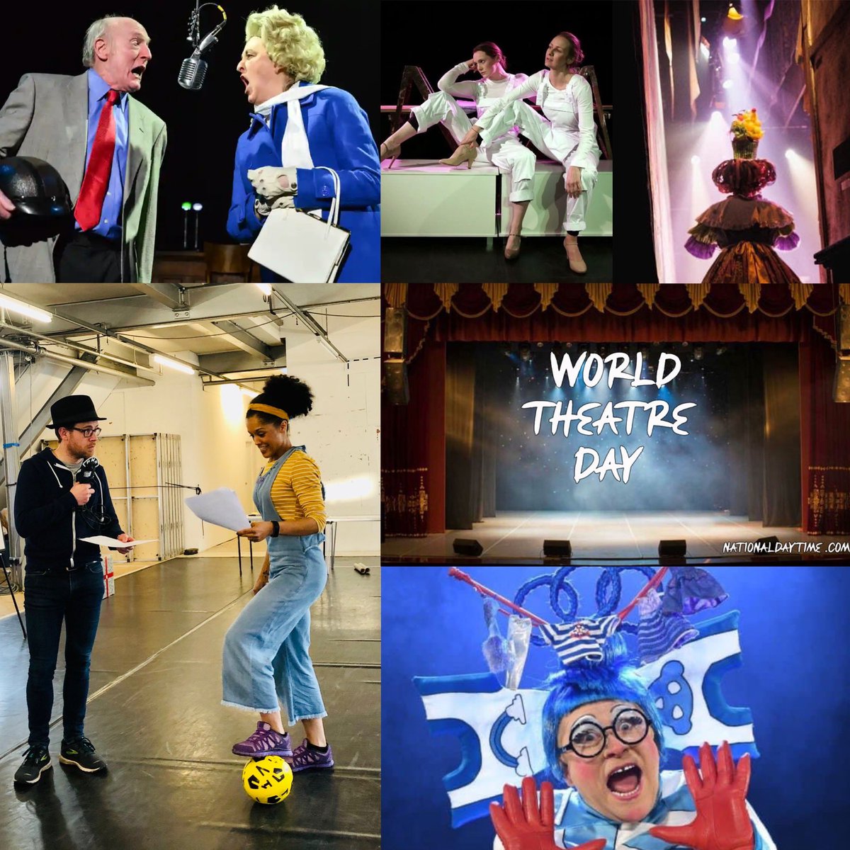 #HappyWorldTheatreDay 2022 to our brilliant clients and the incredible companies they work with. Big shout outs to @DerbyTheatre @bridspa @fidgettheatre @InParallelProd @BugLightTheatre @birminghamstage @choltheatre @PHApantos @ABPtheatreshows @Bloomin_Buds and oh so many more 💙