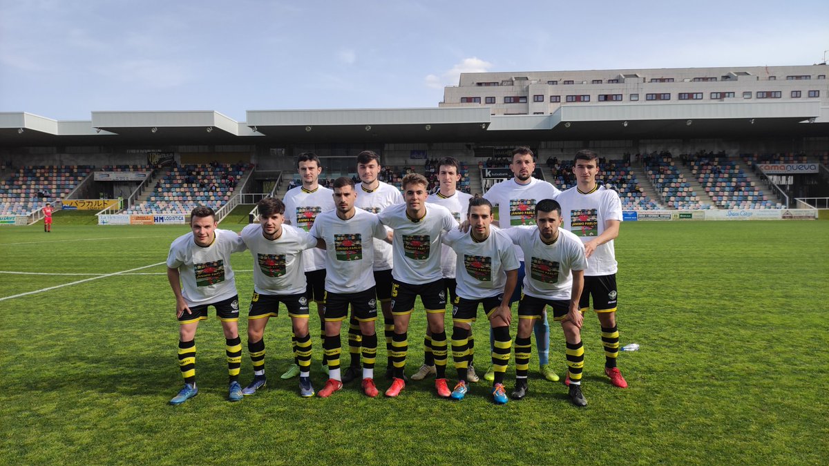 Nuestros jugadores han salido luciendo una camiseta en homenaje a <a href="/pablofid10/">PABLO FID</a> por su reciente lesión.

Mucho ánimo Pablo, eutsi gogor!💪