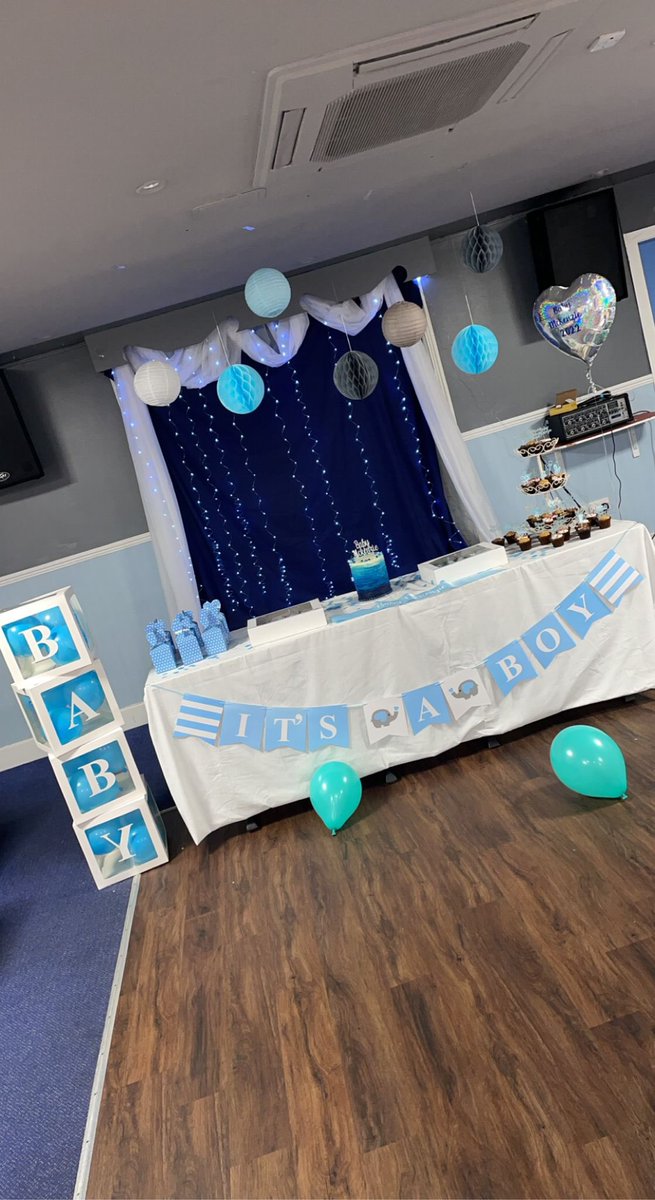 MelissaaCalder's tweet photo. Baby Mckenzie’s baby shower🍼💙
I can’t thank these three enough for every little detail/effort made to make the day so special💕 @Brooke_C_X @KaaayDunnx @SiobhanRose_xo I had the best day with the best people🥺💖 #Grateful https://t.co/AvmjOjJEVU