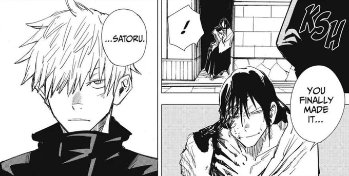 Not to mention that Megumi was raised by someone with the EXACT same story 