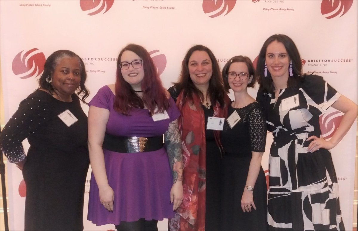 adalynnelopez's tweet photo. The #Lenovo Foundation is a sponsor for Dress for Success Triangle #DFST. This non-profit’s mission is to “serve #employed and #unemployed #women by providing a #network of support, #professional attire and #development to help women thrive in #work and in life. #Wearelenovo https://t.co/se3DXayQsQ