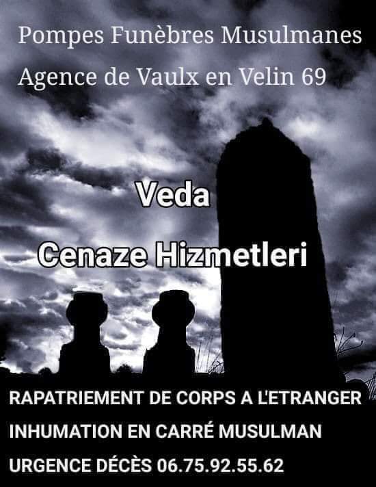 pfmveda's tweet photo. Pour plus de précisions, ou si vous avez des questions, n'hésitez pas à nous appeler au : 09.82.45.20.39
Assistance aux familles. 7j7 24h24
#pompesfunebresmusulmanes  #pfmveda #veda #pompesfunebres #vefa  #transportdecorps #vaulxenvelin #rhônealpes #lyon  #rapatriementdecorps https://t.co/mSBFXjhbkm