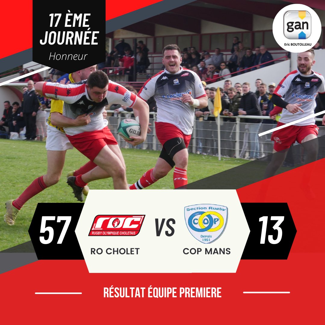 Rugby Olympique Choletais (ROC) tweet media