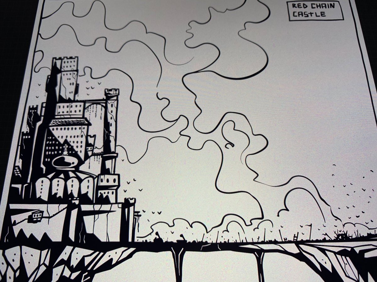 Started drawing my little comic book