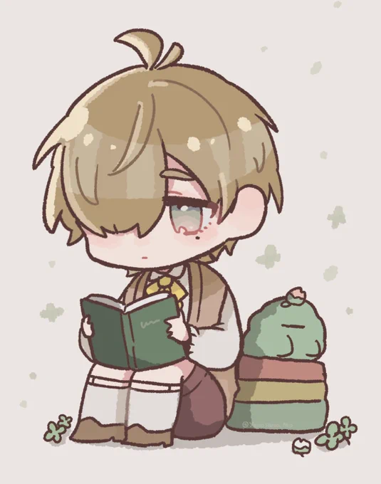 ⚠️幼少期捏造 #絵BANス 
リヴィー君 