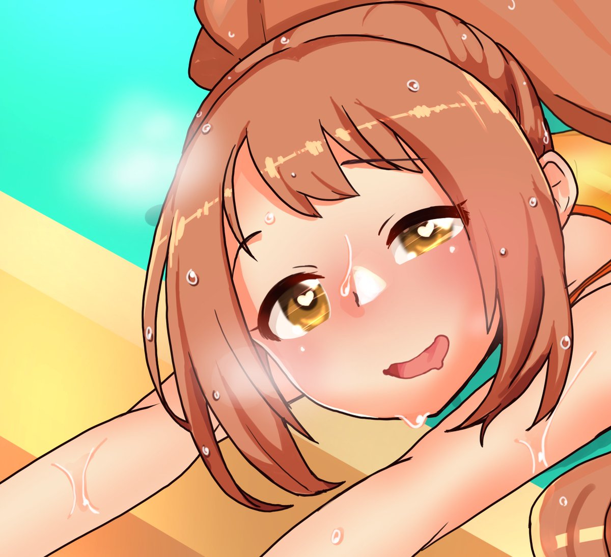 Skeb進捗 あとはレイヤーまとめるだけとなりました(◜◡◝)
こちらは特にえっちなものを描いた覚えはないのですが、なんとなく今日の気分でセンシティブ指定した表情差分です(◜◡◝) 