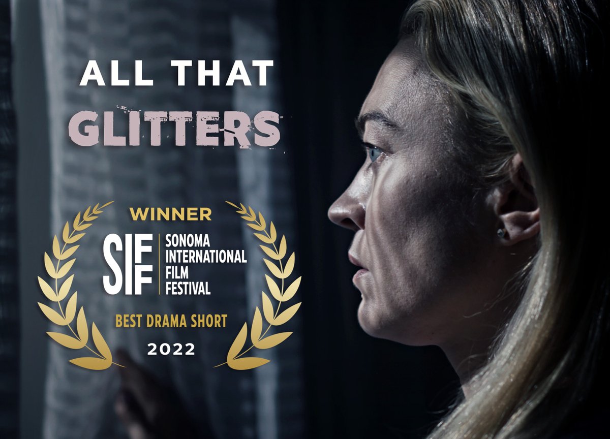 Thank you @SonomaFilmFest for awarding our drama-fantasy #AllThatGlitters BEST DRAMA SHORT

#shortfilm #awardwinningfilm #awardwinningshortfilm
#allthatglitters #indiefilm #independentfilm