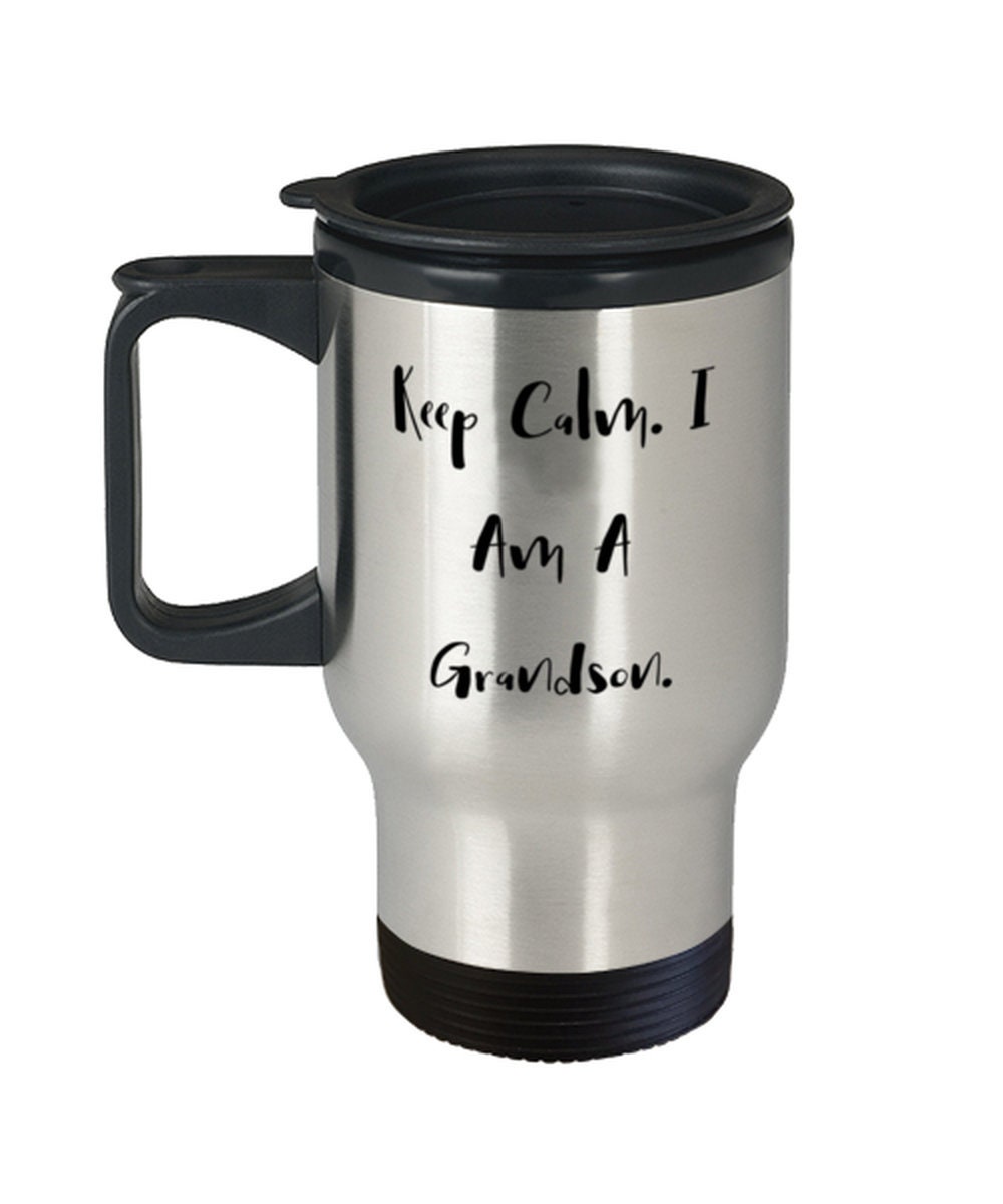 Smart Buys! Grandson Gift, Graduation, Keepsake, Christmas, Birthday, Valentine Gifts for Grandsons from Grandma, Grandpa, Present Ideas for Grandson starting from $21.95 at etsy.com/listing/104419… See more. 🤓 #GrandsonTravelMug #GiftsForGrandson