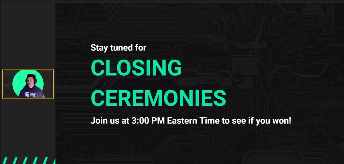 Day 3 of #WinHacks2022! Judging is wrapping up, and we'll be announcing winners soon. Can't wait to see which projects end up winning some awesome prizes! <a href="/WinHacksCA/">WinHacks</a>
