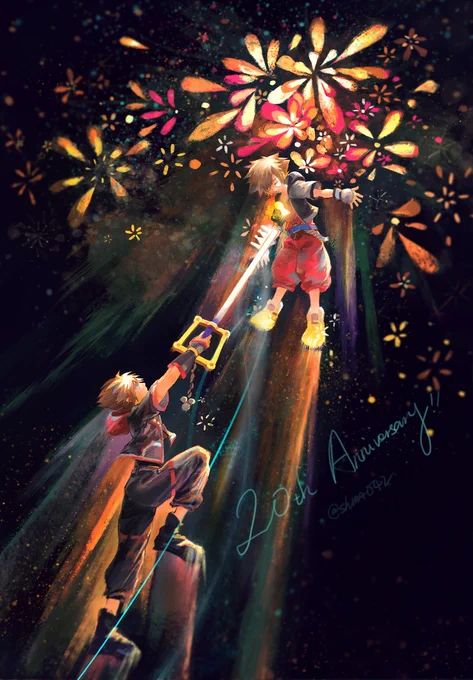 Waiting for the next adventure!! 
#KH20th 