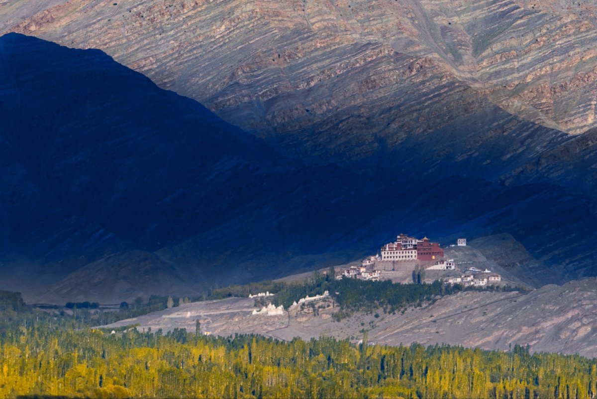 WithManish0's tweet photo. One of my favourite monastery in Ladakh. The Matho also known as Mangtro, means many happiness.
A true delight for photographers in morning shades.
#monastery #ladakh #Buddha #landscape #IncredibleIndia #India #travel #PhotoOfTheDay #photo https://t.co/lYgjOVriq6