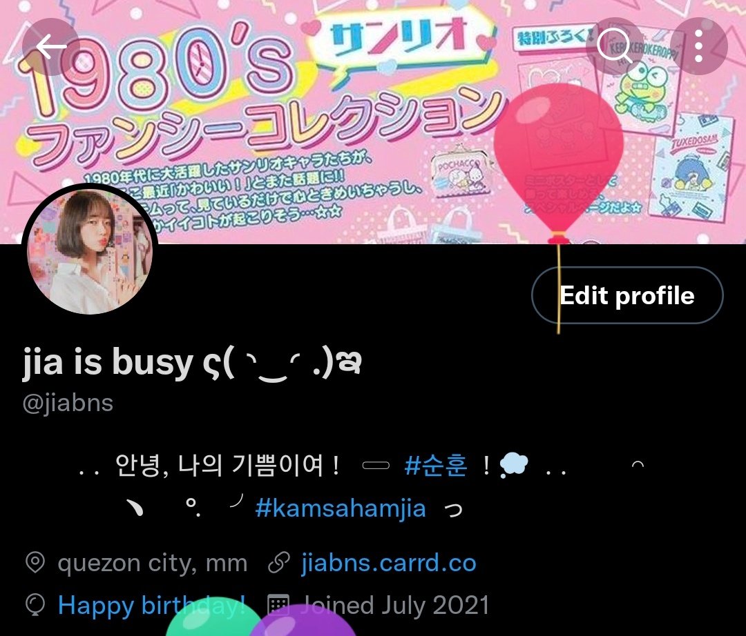 jiabns's tweet photo. mga huling sandali cguro bago mag breakdown 😅 whahahaha kulay rosas na birthday with hochi !! 🌸💗 https://t.co/Vs82QIKVTx