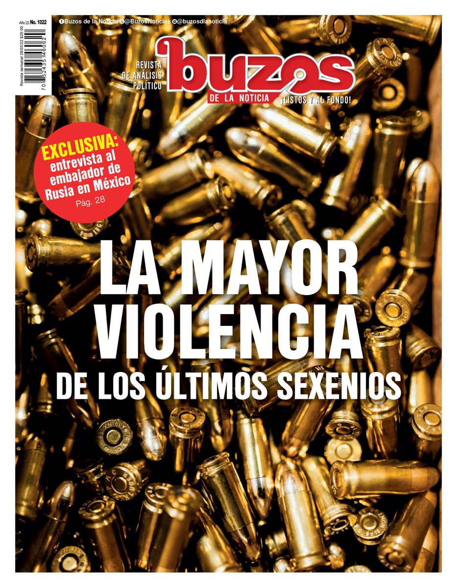 BuzosNoticias's tweet photo. #EnPortada| La política “abrazos no balazos” ha generado un incremento de la violencia cada vez más sanguinario. El director general del @ObsNalCiudadano, @frarivasCoL, explica que la actuación del Gobierno Federal en este tema ha fallado.
https://t.co/4v46u7dAh6 https://t.co/iFf27f9FW4