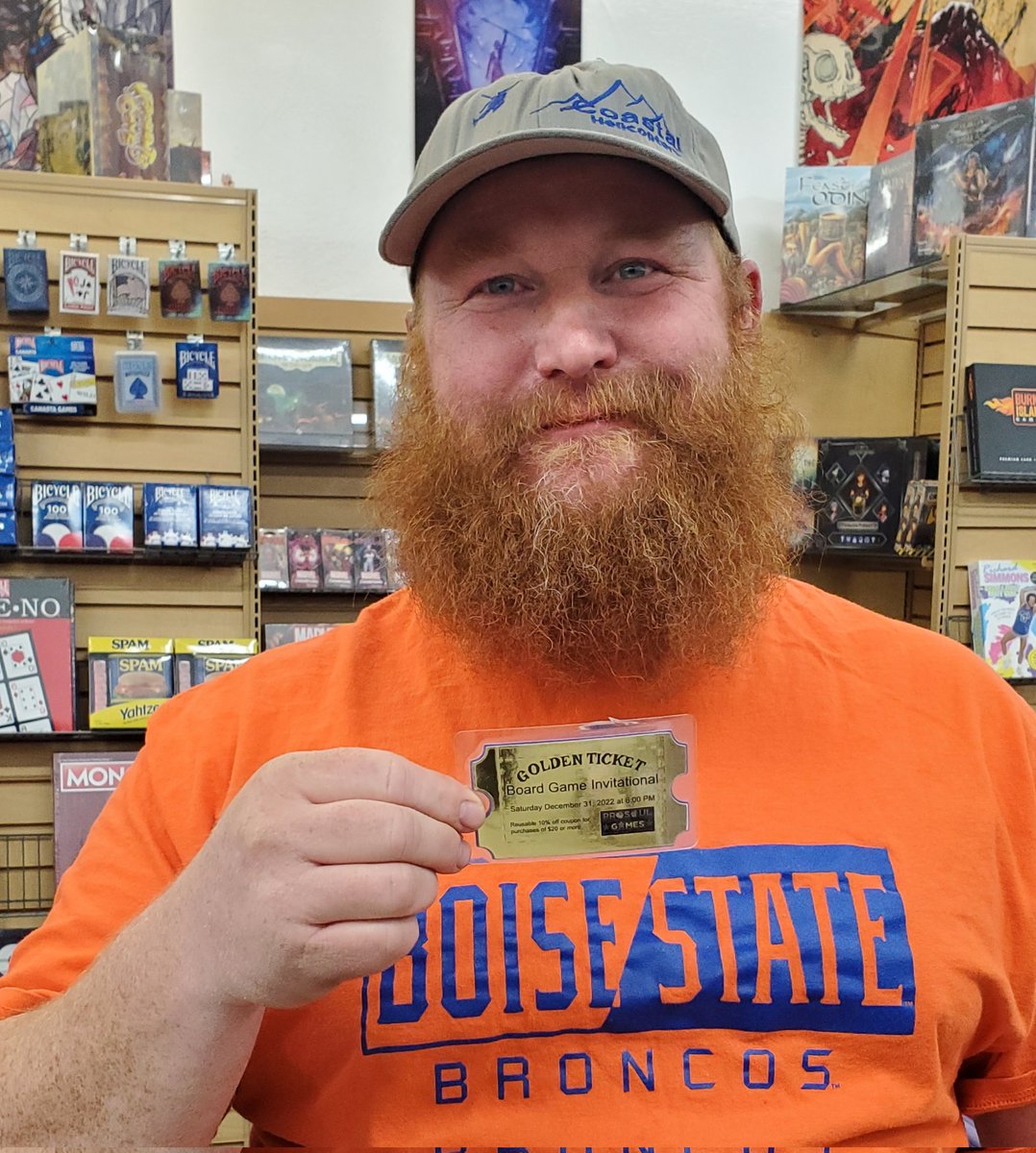 ProSoulGames's tweet photo. Winner of our #goldenticket James Bunn scored a pefect 363 during pur three round #cribbage tournament. https://t.co/KrV3CfN4rs