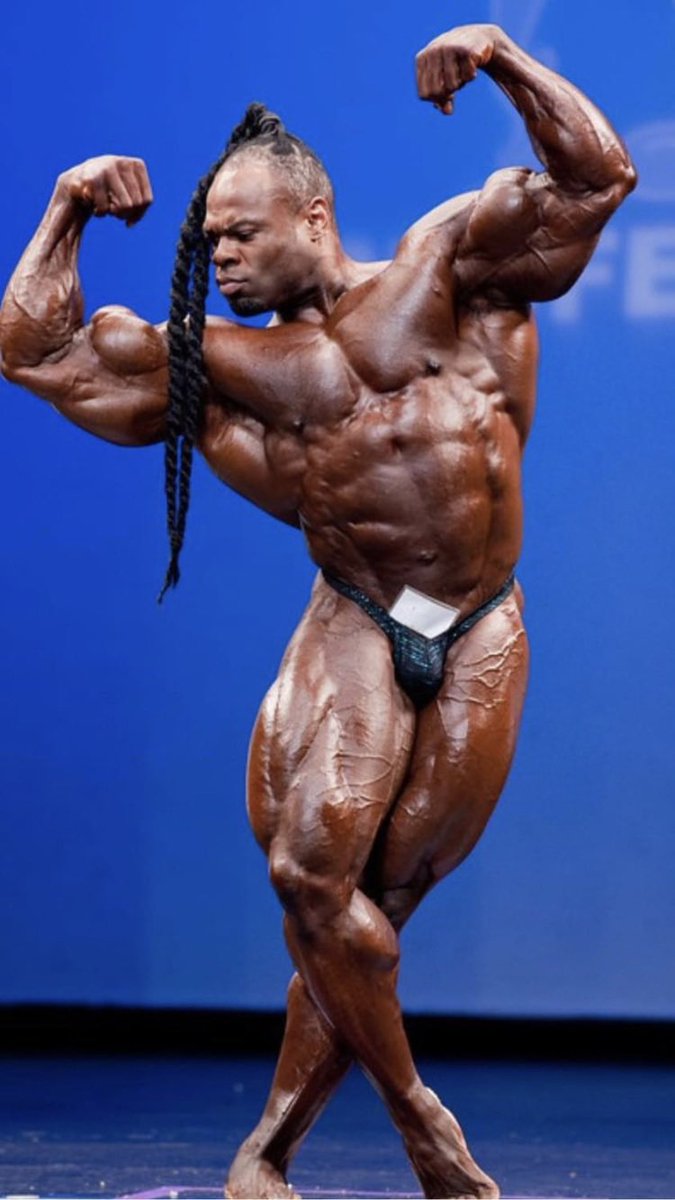 Kai Greene guest posing March 17, 2012 at the St Louis Pro