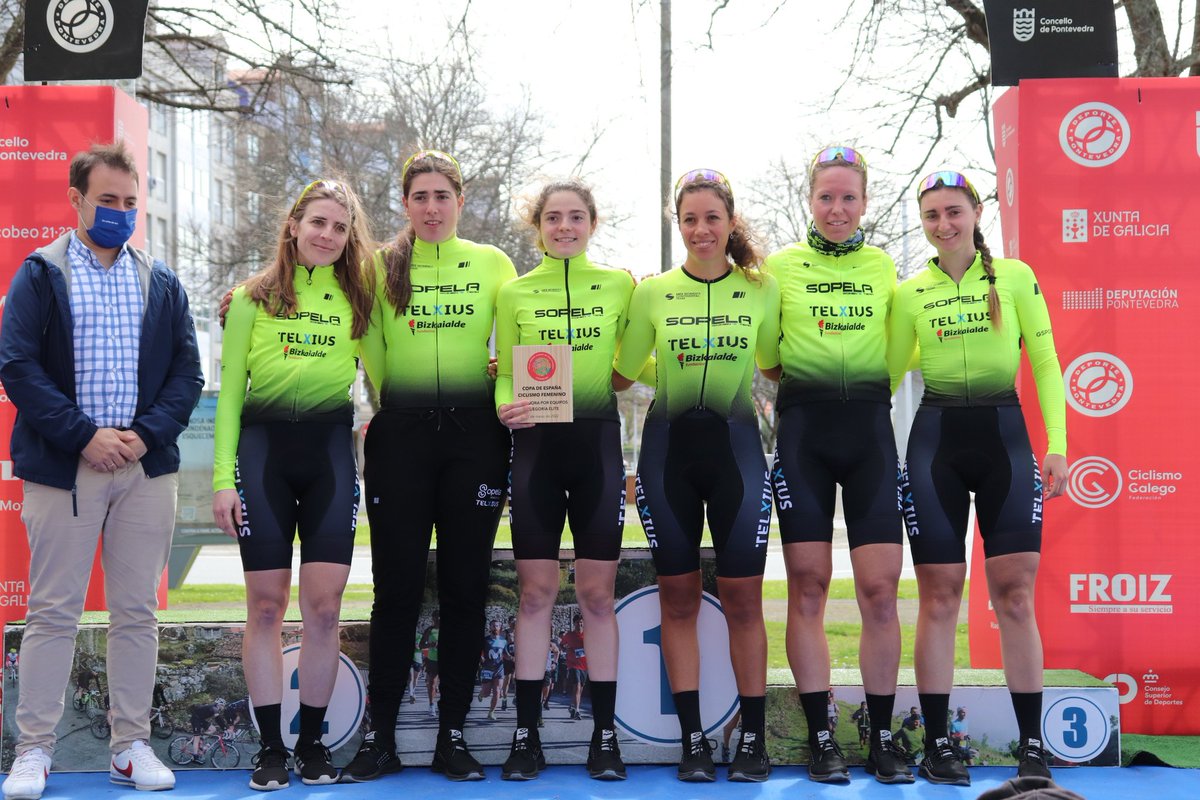 SopelaTeam's tweet photo. #CopaEspañaFemCofidis

🏆 Victoria por equipos 
🥈  Nadine Gill
🥉 Naia Amondaráin (sub-23)

https://t.co/PxtGqrHAjH https://t.co/Iit7qcqhyV