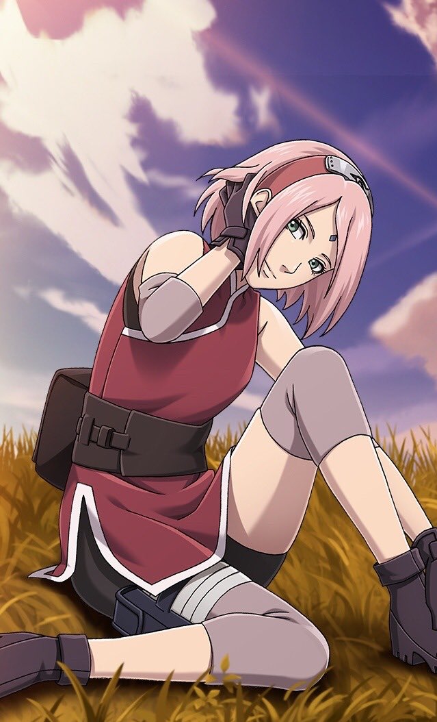 Happy birthday to my first ever comfort character that I still adore, Sakura Haruno!  