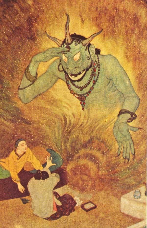 jason_miller5's tweet photo. #demonoftheweek goes to Genie 🧞  (djinn in Islamic lore)

 The term Genie is an English translation of djinn which first appeared in print in 1655   
https://t.co/VIjHbhf4JS https://t.co/O32ZzqKxMC