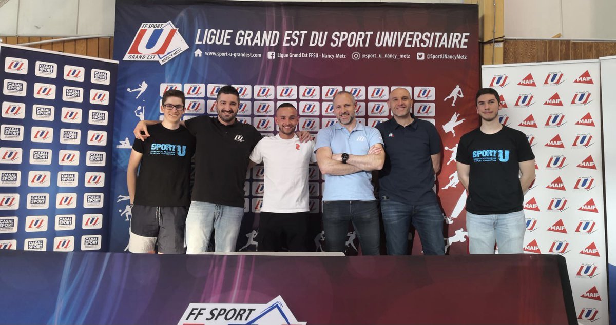 Merci <a href="/Steven_DaCosta/">Steven Da Costa</a> pour ta disponibilité et ta simplicité lors de ta visite sur le #CFUKaraté <a href="/FFSportU/">FFSU</a> à Pont à Mousson ce week-end les étudiants ont apprécié et nous aussi !!
<a href="/RoxaMaracineanu/">Roxana Maracineanu</a> <a href="/VidalFrederique/">Frédérique Vidal</a> <a href="/Sports_gouv/">Ministère des Sports 🇫🇷</a>