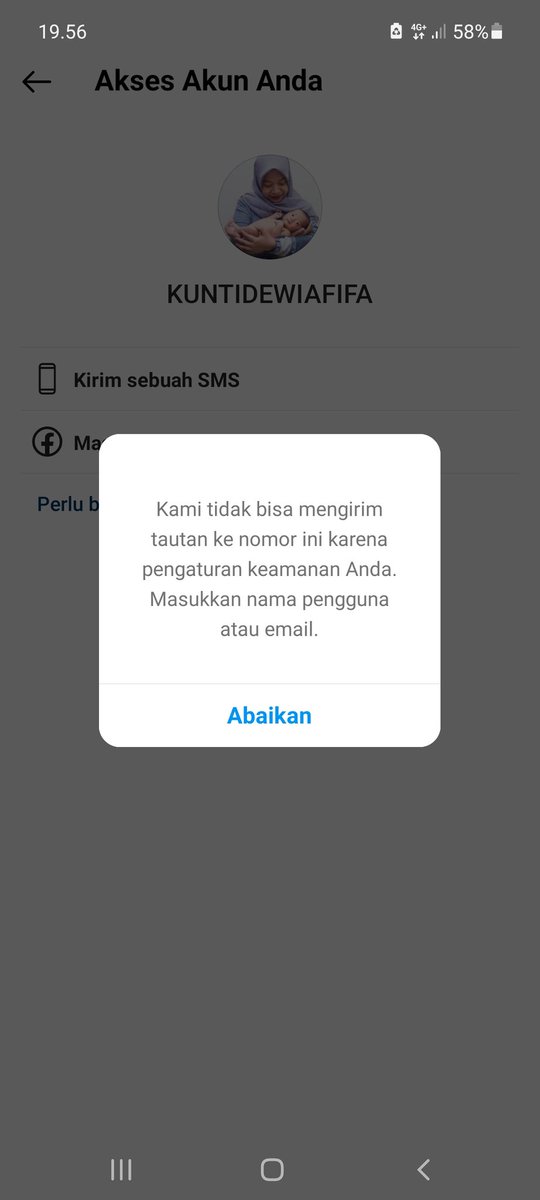 Instagram gw gak bs dibuka. Kalo ada yg DM aneh2 gausah digubris ya. Kalo ada yg tau gmn cara pulihinnya info please.