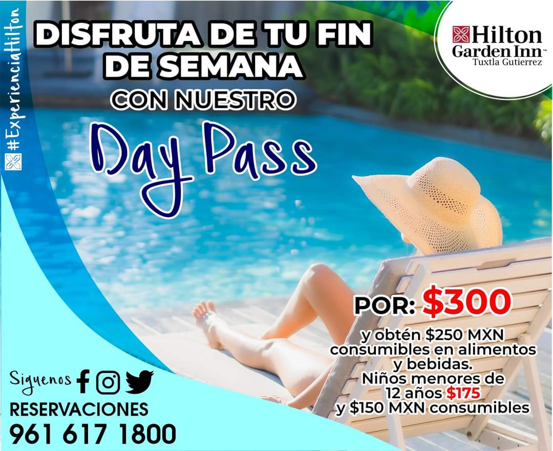 HGITuxtlaGtz's tweet photo. DISFRUTA DE TU FIN DE SEMANA
Tú nos visitas y nosotros te cuidamos!!! 🏊🏊 🌭 🍔
#cupolimitado
#hiltongardeninntuxtlagutierrez
#hiltoncleanstay™
#CleanStay
#eventready https://t.co/Cccg1q37EI