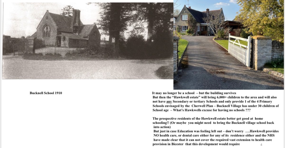 fighthawkwell's tweet photo. 4/ Bucknell then, now and in the future if the Hawkwell disaster is granted. Deadline for objections: 31st March 22. Let your voice be heard. #savebucknellvillage #saveourcountryside #bicestertowncouncil #cherwelldistrictcouncil #oxfordshire #bicester #hawkhell #stophawkwell https://t.co/kchg3TfaW8