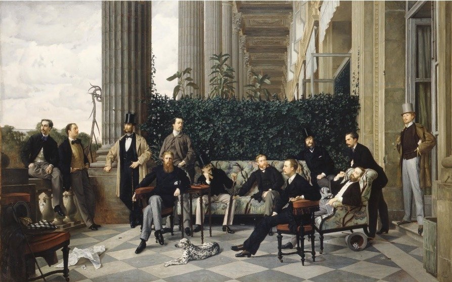 rvartparallels's tweet photo. Red Velvet as "The Circle of the Rue Royale" by James Tissot (1868)

#WildsideOutNow #RedVelvet #레드벨벳 @RVsmtown @Red_VelvetJP https://t.co/r7MQcEXpDN