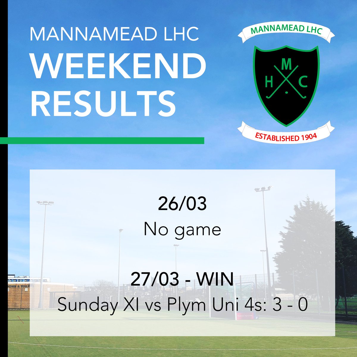 Mannamead Hockey (@mannameadlhc) on Twitter photo And the Sunday XI end their season with a 3-0 win! Great effort from everyone today with some amazing hockey from the youngsters. Well done green army! #ScorelineSunday
<a href="/PLsportsnews/">PlymouthSportsNews</a> <a href="/swsportsnews/">South West Sports News</a> And the Sunday XI end their season with a 3-0 win! Great effort from everyone today with some amazing hockey from the youngsters. Well done green army! #ScorelineSunday
<a href="/PLsportsnews/">PlymouthSportsNews</a> <a href="/swsportsnews/">South West Sports News</a>