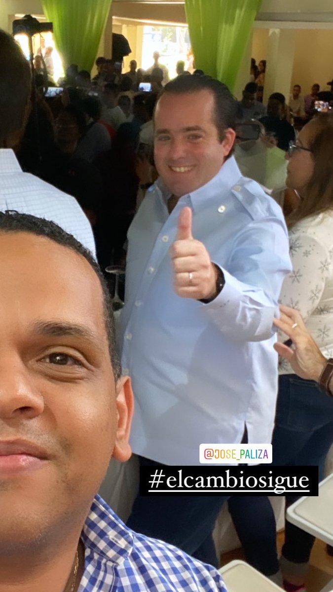 #elcambiosigue <a href="/JosePaliza/">Jose Paliza</a> <a href="/itobisono/">Ito Bisonó</a> <a href="/Roquedlc/">Roque de leon</a>