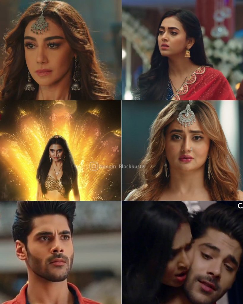 NaaginBlockbus1's tweet photo. What A Blast Bosster Episode 💥🔥

#Prahek Bond ❤
#RashamiDesai 👏🏻🔥
#MahekChahal Great
#TejasswiPrakash Queen👑💥

#Naagin6WithTejasswiPrakash #Naagin6 https://t.co/Azc9Uyn3jv