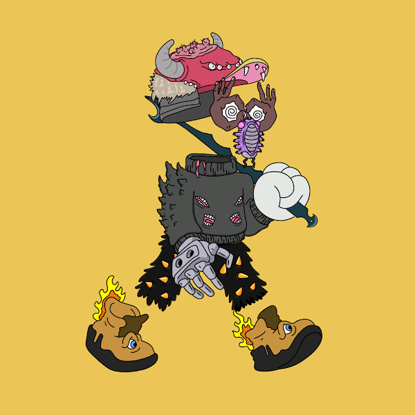 just minted a <a href="/invisiblefreakz/">InvisibleFreakz</a> 🤣🤛🔥