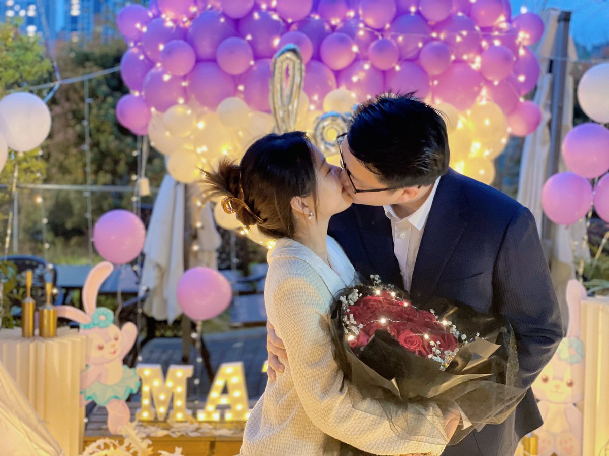 BigWittt's tweet photo. We are engaged! Looking forward to the next chapter in life with you. Thank God for His great plan and mighty blessings. https://t.co/kr4Sx1KN6K