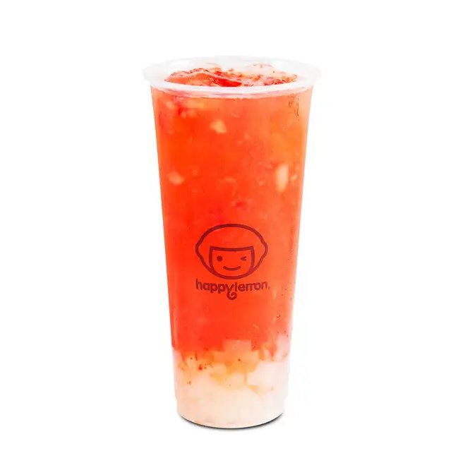 cafe4ggs's tweet photo. order: strawberry green tea with lychee jelly and strawberry popping bubbles 
for: @drainermari

from: sana
message 💌: i heard you weren’t having a good day, hopefully this makes you feel better! ily, and you’re doing such a good job <33 https://t.co/UZqkaVLNhg