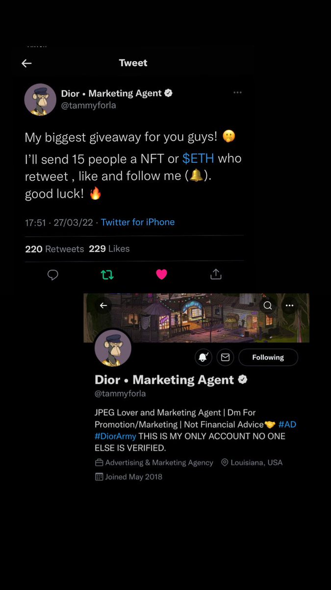 NFTnoxy's tweet photo. @tammyforla I wish I will win this time, I never win…🍀 https://t.co/odAHOreJn7