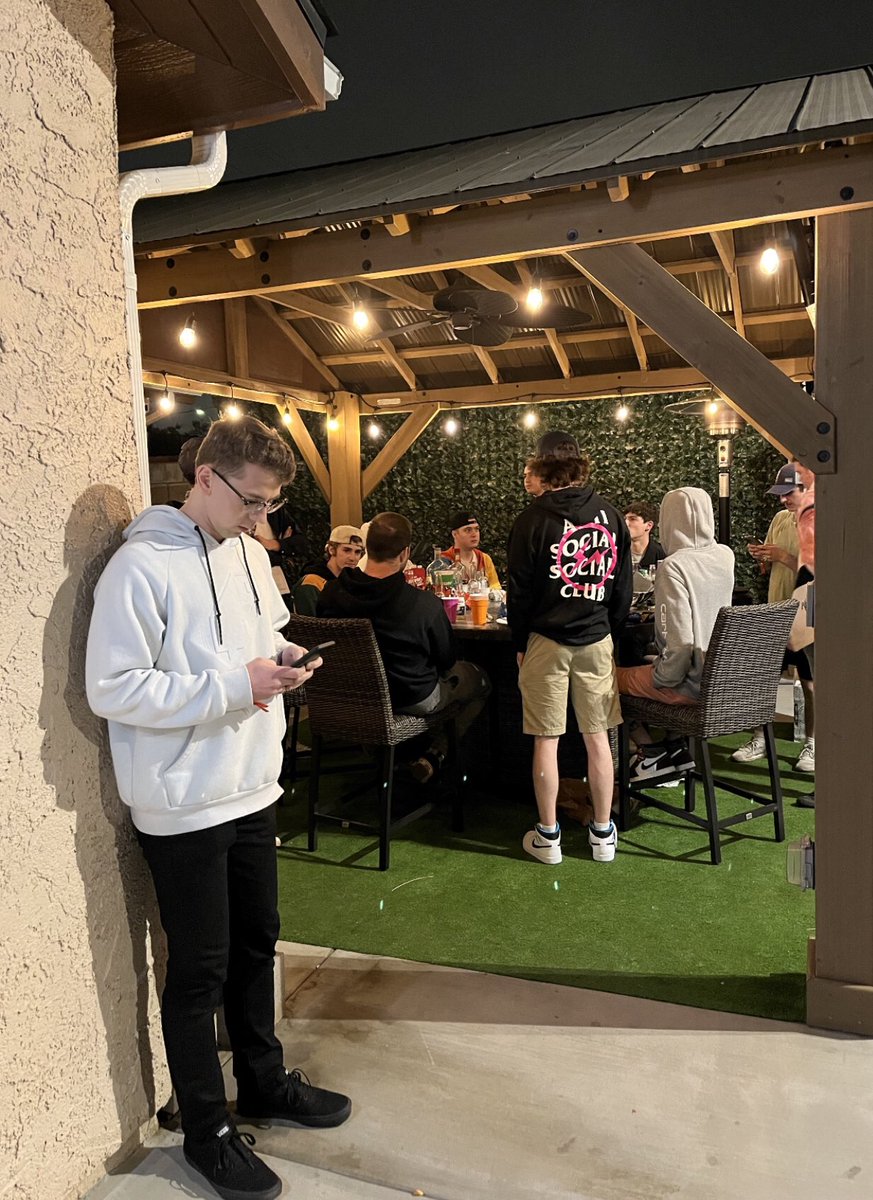 Last night was a movie