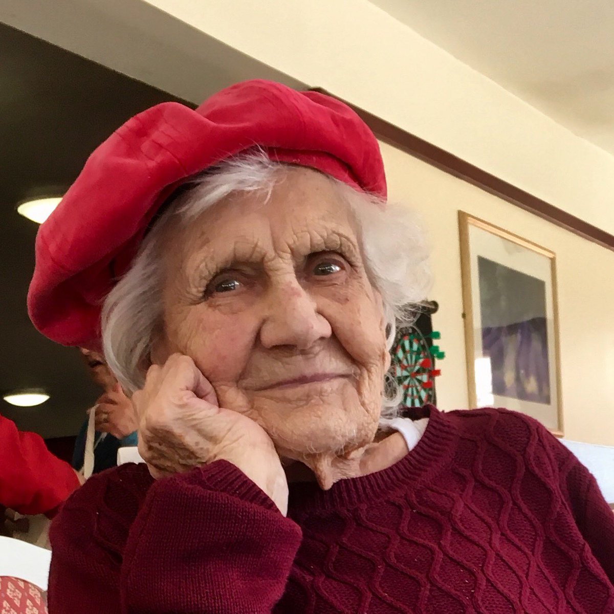 3rd Mothers Day since Mum died. Photo from her last and 102nd birthday.