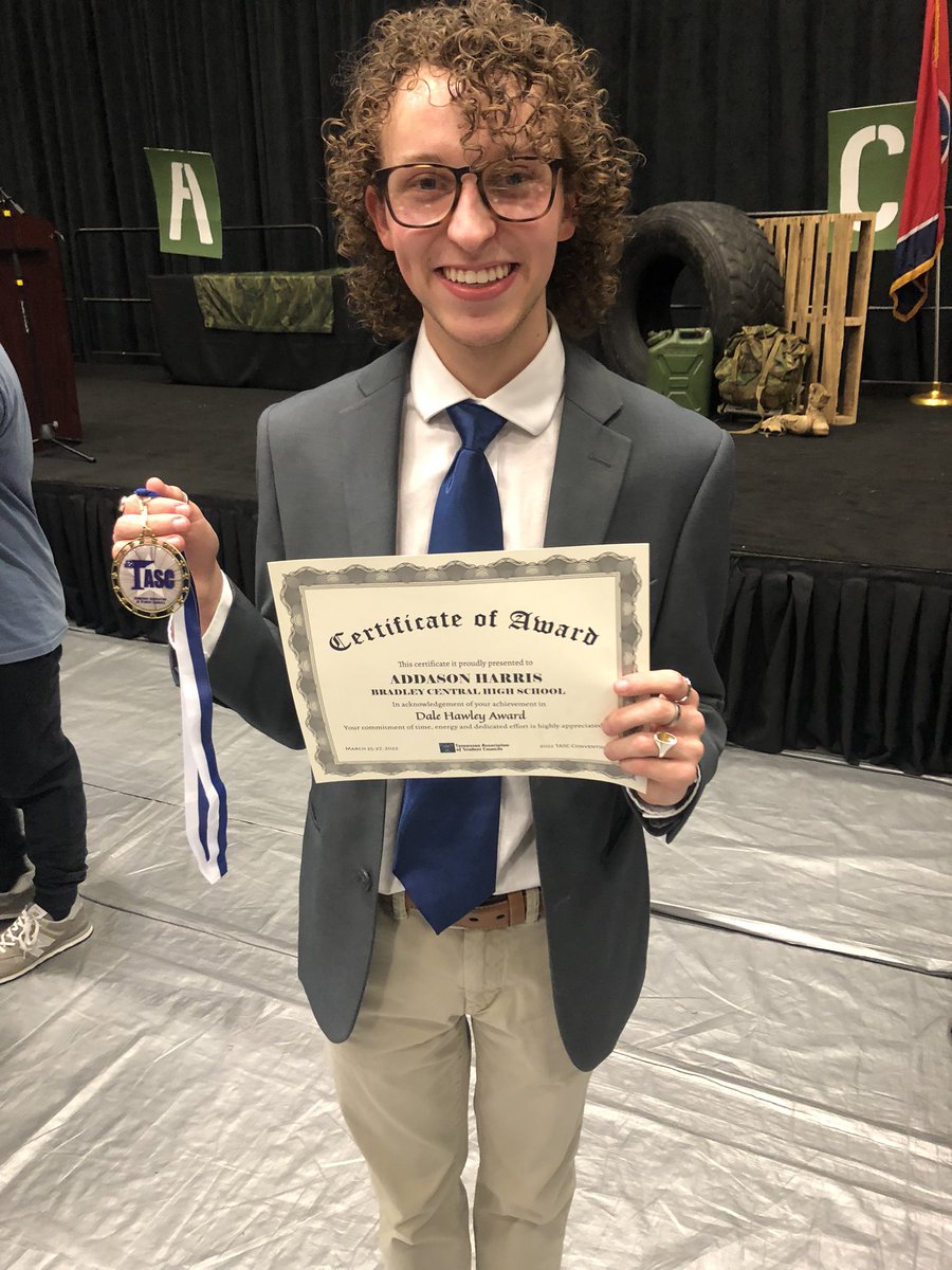 Four Star Council and Platinum Award for our council! @addason_harris received the Legacy and Dale Hawley Award! <a href="/BradleyCentral/">Bradley Central H.S.</a>