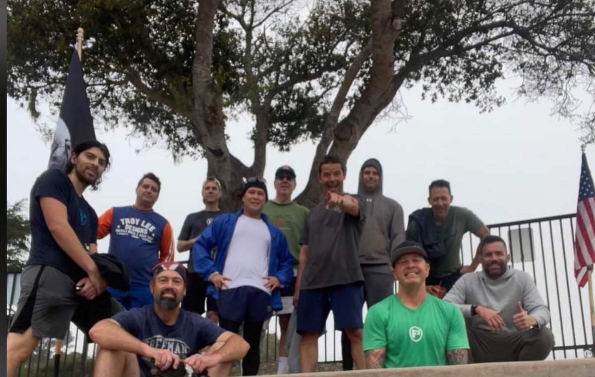 F3Monterey's tweet photo. 11 strong for a Leafy Greens beatdown.  Welcome FNG Enzo. https://t.co/Ueva6lOzPO