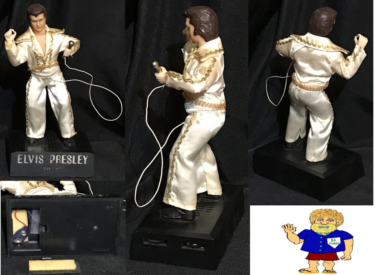FiveDollarFurgy's tweet photo. #Furgy - #Vintage #ElvisPresley Commemorative #Novelty #Radio - AM - 1935-1977 - Works Great - #TheKing - #HONGKONG
#etsystore #etsy #EtsyShop #unique #noveltyradio #transistor
https://t.co/rcRe6bTbS2 https://t.co/XGM0ZxR6Nf