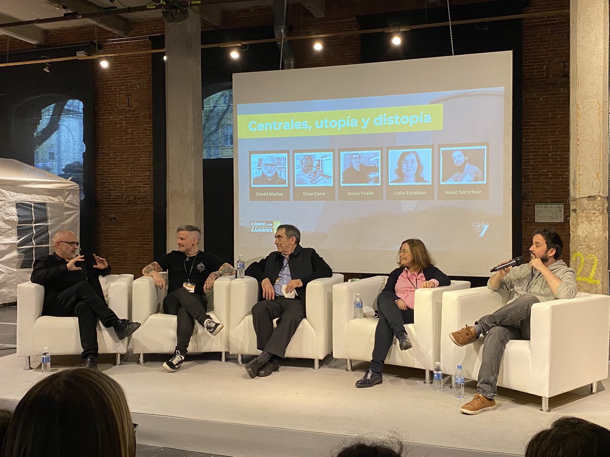 Aquí hablamos de todo. 
#ComicConCaminos by <a href="/VertebraCaminos/">Vertebra!</a> 
Tema polémico... qué pasará?